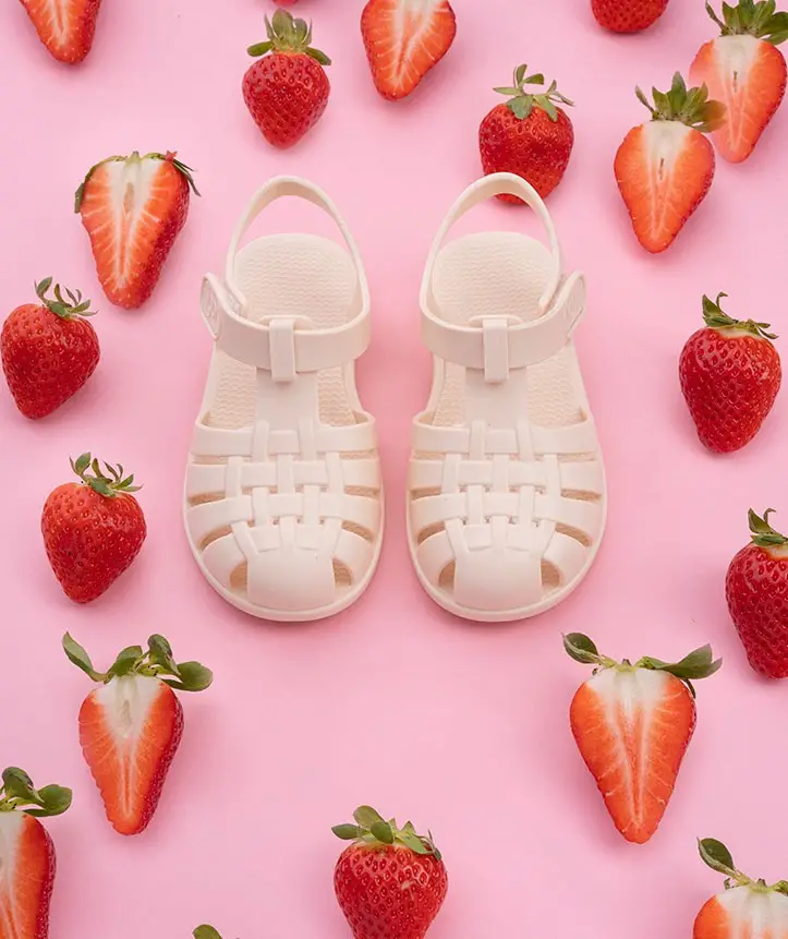 İgor Clasica Velcro Sandalet S10288 Marfil