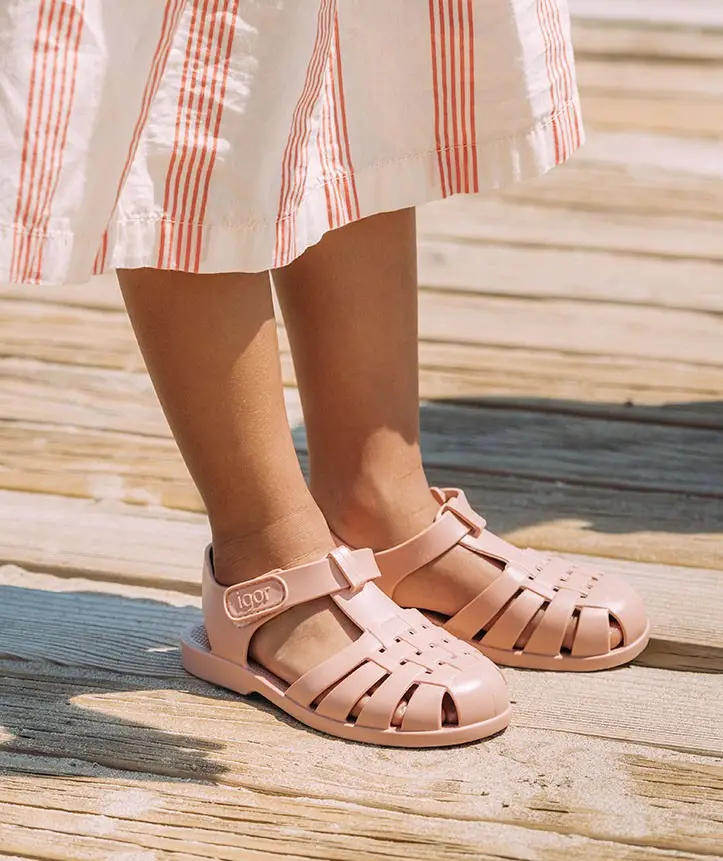 İgor Clasica Velcro Sandalet S10288 Nude