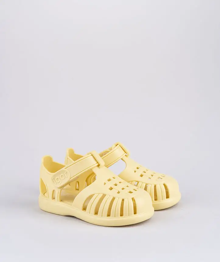 İgor Tobby Solid S10271 Çocuk Sandalet / 228 Vainilla