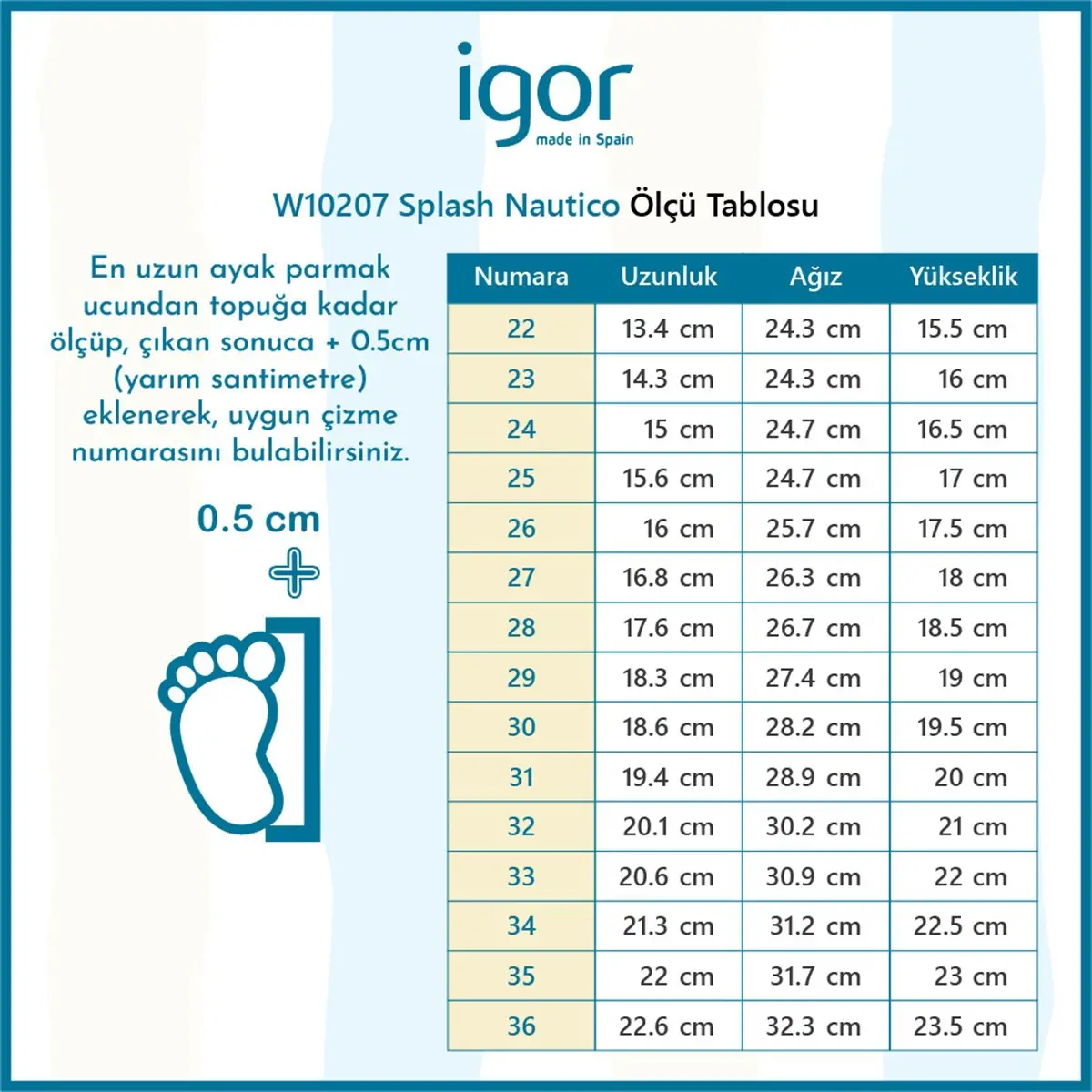 İgor Splash Nautico Borreguito Sarı