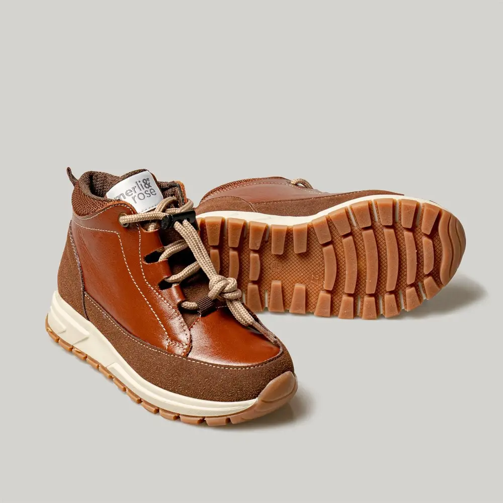 Merli&Rose Track Bot Kahve 31-35