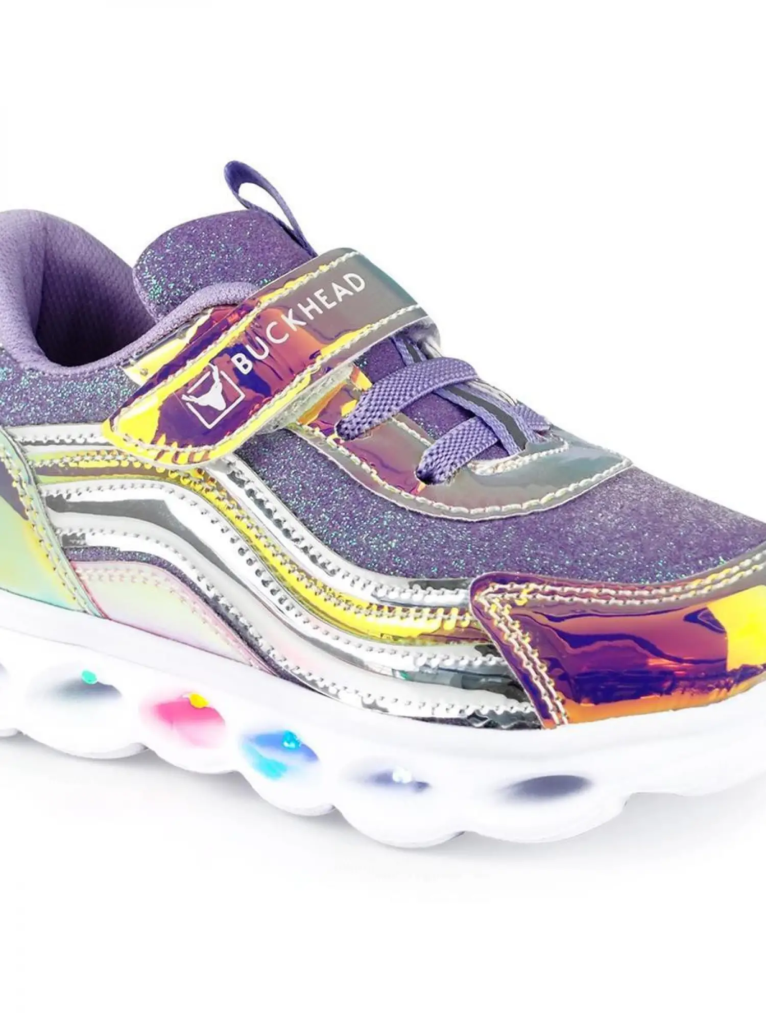 Buckhead 4246 Trio Shiny Hologram Jr Spor Ayakkabı Lila