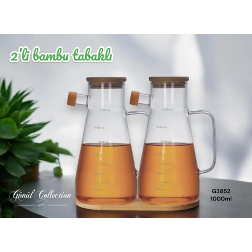 Gnl Borosilikat 2li Yağlık 900cc