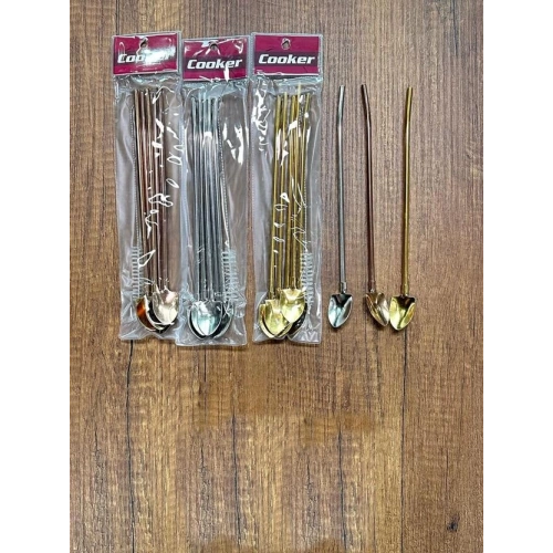 Cok 6lı Çelik Pipet