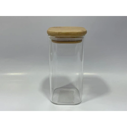 Gnl Borosilicat Kavanoz 6x6x12cm