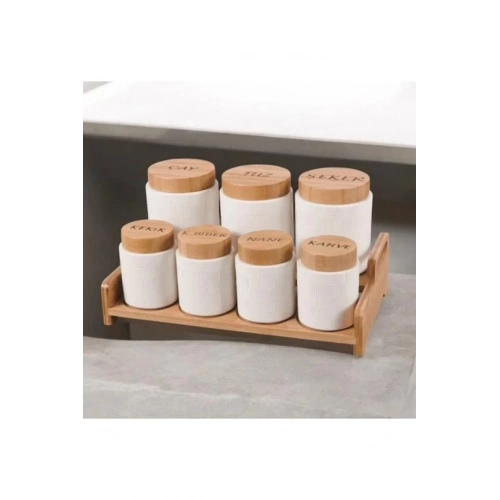 Gnl Bambu Kapaklı Baharatlık