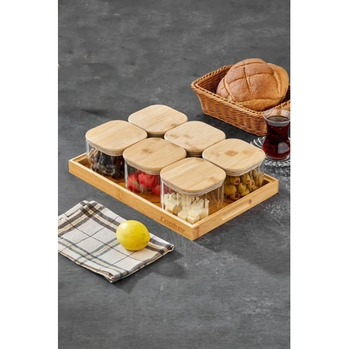 Cok 6lı Cam Kahvaltılık