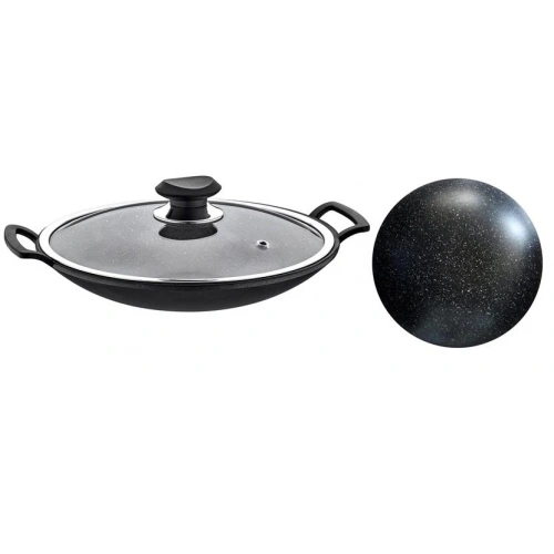 Oms 30cm Sac Kavurma Kapaklı