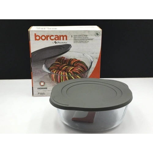 59001-1X4-Borcam Gri Kapaklı 2100cc*25