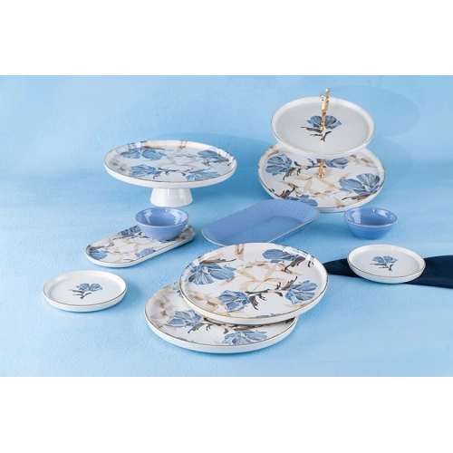 Acar Amanda Porselen 21 Parça Brunch Seti