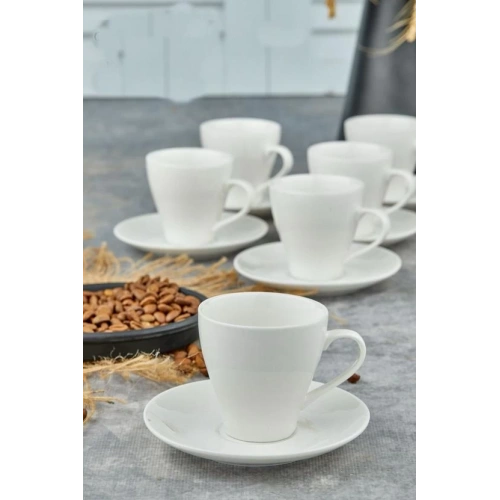 Cok Porselen 6lı Kahve Fincan Seti