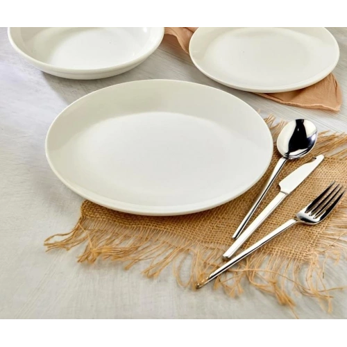 Cok 6lı Porselen 23cm Servis Tabağı