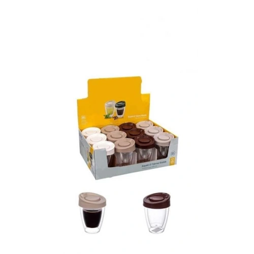 Cok Kapaklı El Yakmaz Bardak