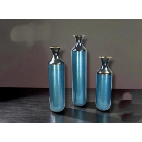 Gnl Metal Vazo 15x52cm