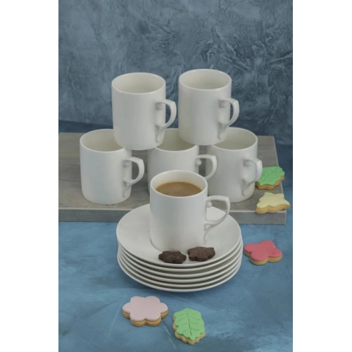 Cok Porselen 6lı Çay Seti