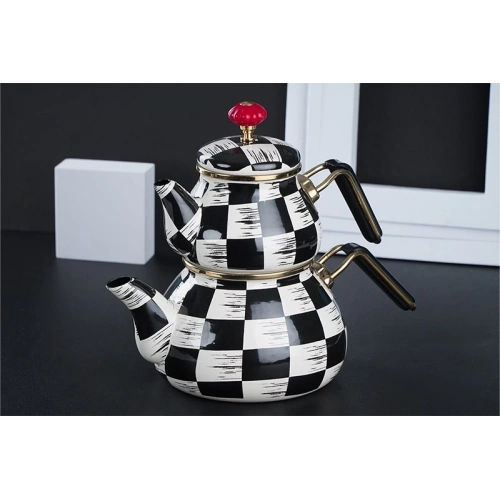 Acar Emaye Çaydanlık