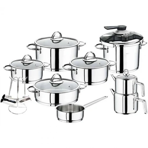 Oms Sade Silindir 18Prç.Çelik Set