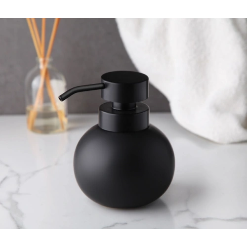 Gnl Stoneware Sıvı Sabunluk Siyah
