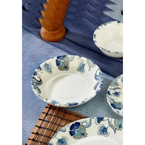 Cok 6lı Porselen 20cm Yemek Tabağı