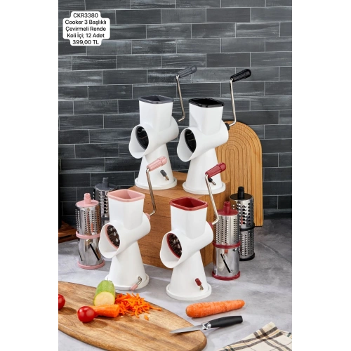 Cok Çevirmeli Rende