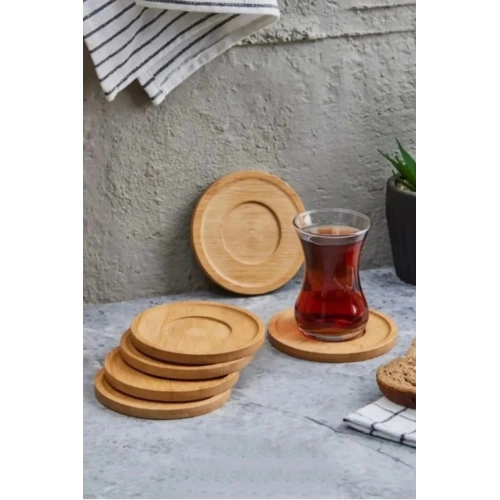 Mien Bambu 6lı Çay Tabağı