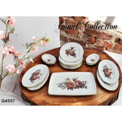 Gnl Amelie Seramik Kahvaltı Seti