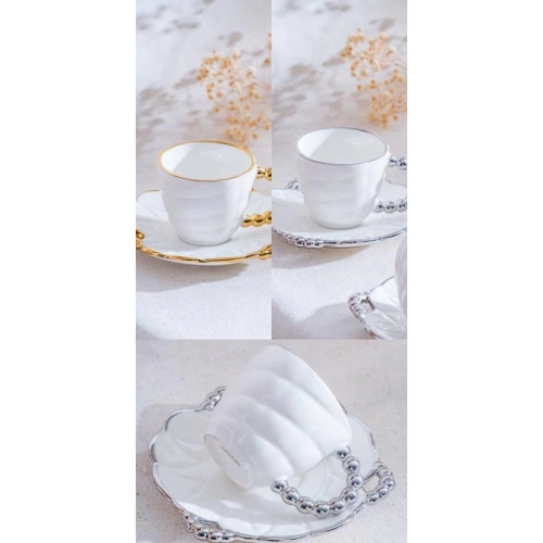 Acar Porselen 6lı Kahve Seti