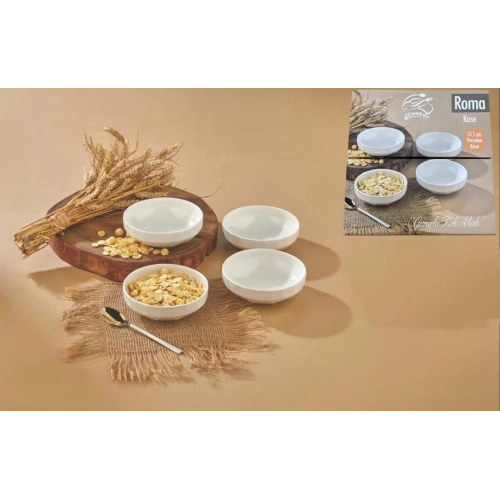 Cok Porselen 14cm 4lü Kase Seti