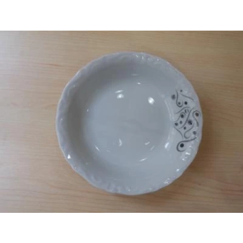 Por Jade Desenli 17cm Çukur Tabak