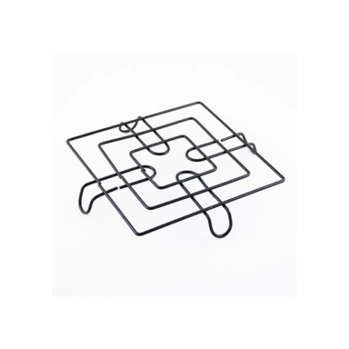 Bls Siyah Metal Ayaklı Nihale Kare