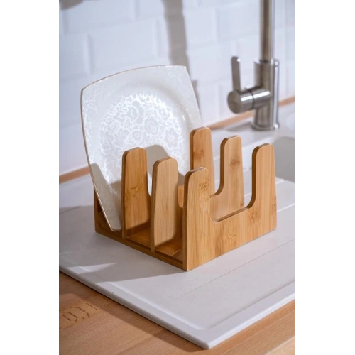 Acar Bambu 4 Göz Tabaklık