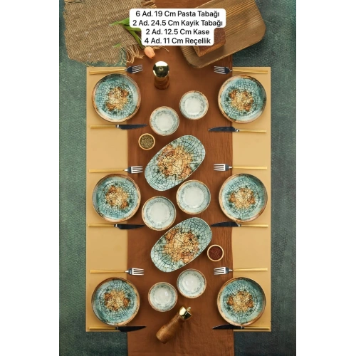 Cok 14 Parça Kahvaltı Seti