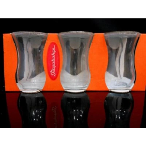 42021-6X12-Sade 6Lı Çay Bardağı 120cc