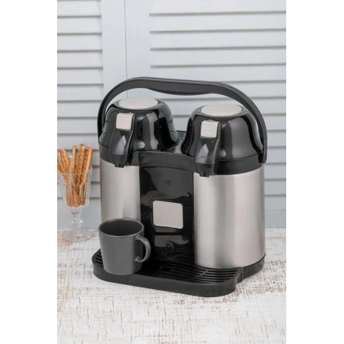 Cok 2.5+2.5lt Çiftli Çelik Termos