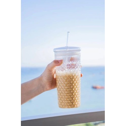 Acar Pipetli Cam Şişe 550cc