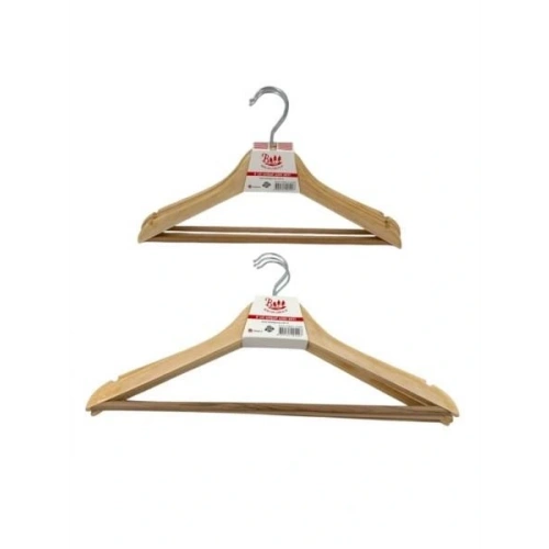 Bls Ahşap Elbise Askısı