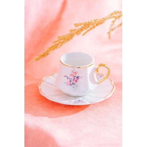 Acar Porselen 6lı Kahve Seti