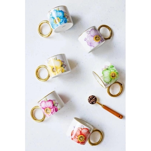 Mien Flower Porselen Kupa 270cc