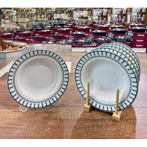 Cok 6lı Porselen 20cm Servis Tabak