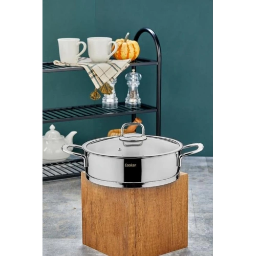 Cok Çelik 28cm Kısa Bomonti Tencere