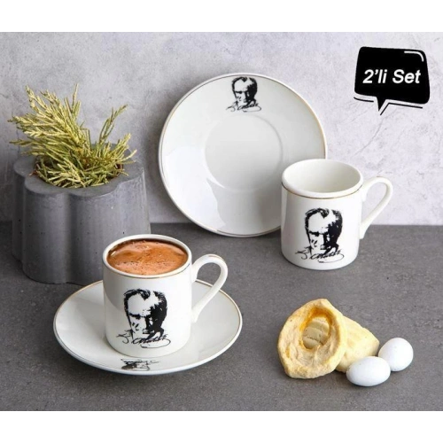 Gnl Porselen 2li Kahve Seti