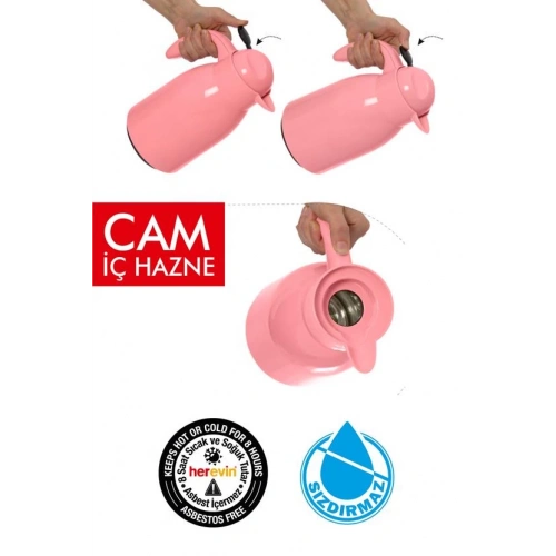 Her Desenli Termos 1lt