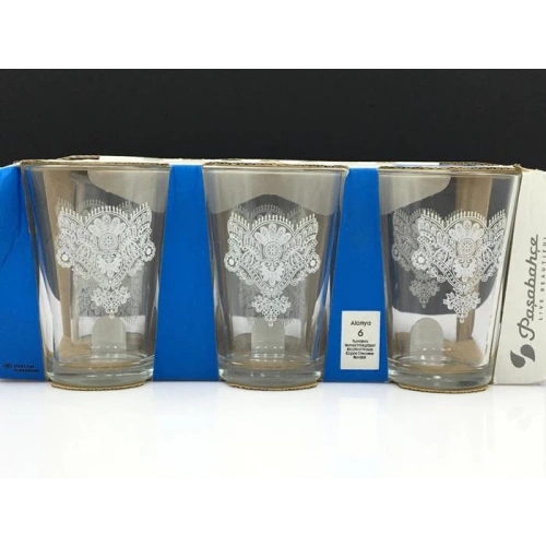 52052-6X8-Asel Opak Su Bardağı