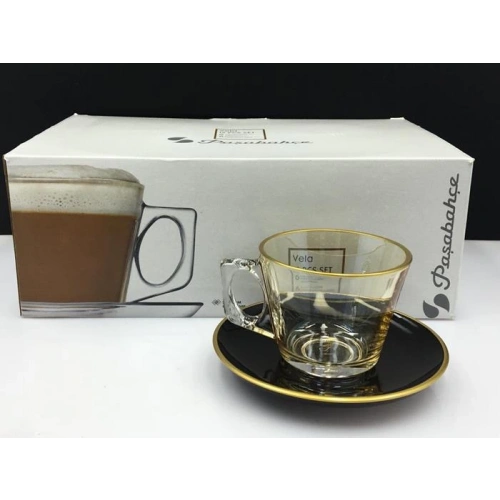 97302-6X4-Vella Lüster Siyah Mat Altın 195cc