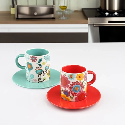 Ksv Porselen 2li Kahve Seti