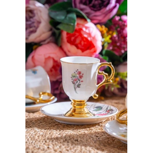 Acar Porselen 6lı Kahve Set