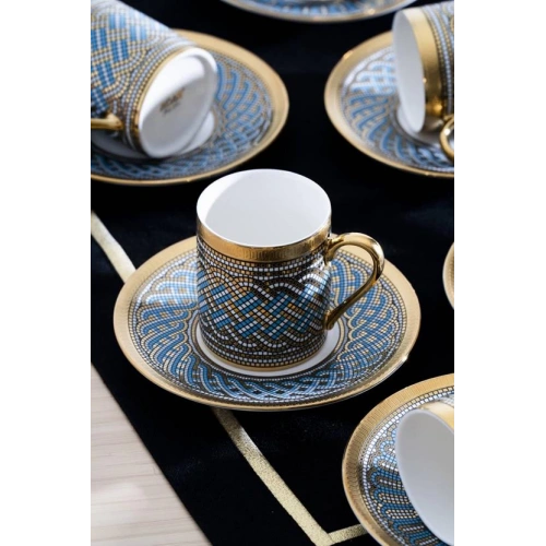 Acar 6lı Porselen Kahve Seti