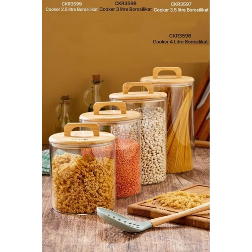 Cok Borosilikat 4lt.Kavanoz