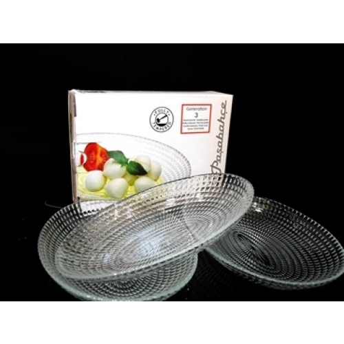 10487-3X8-Kayık Tabak 16cm