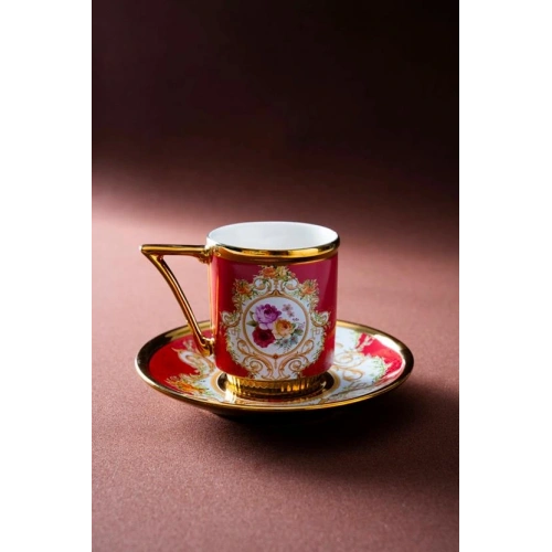 Acar Porselen 6lı Kahve Seti